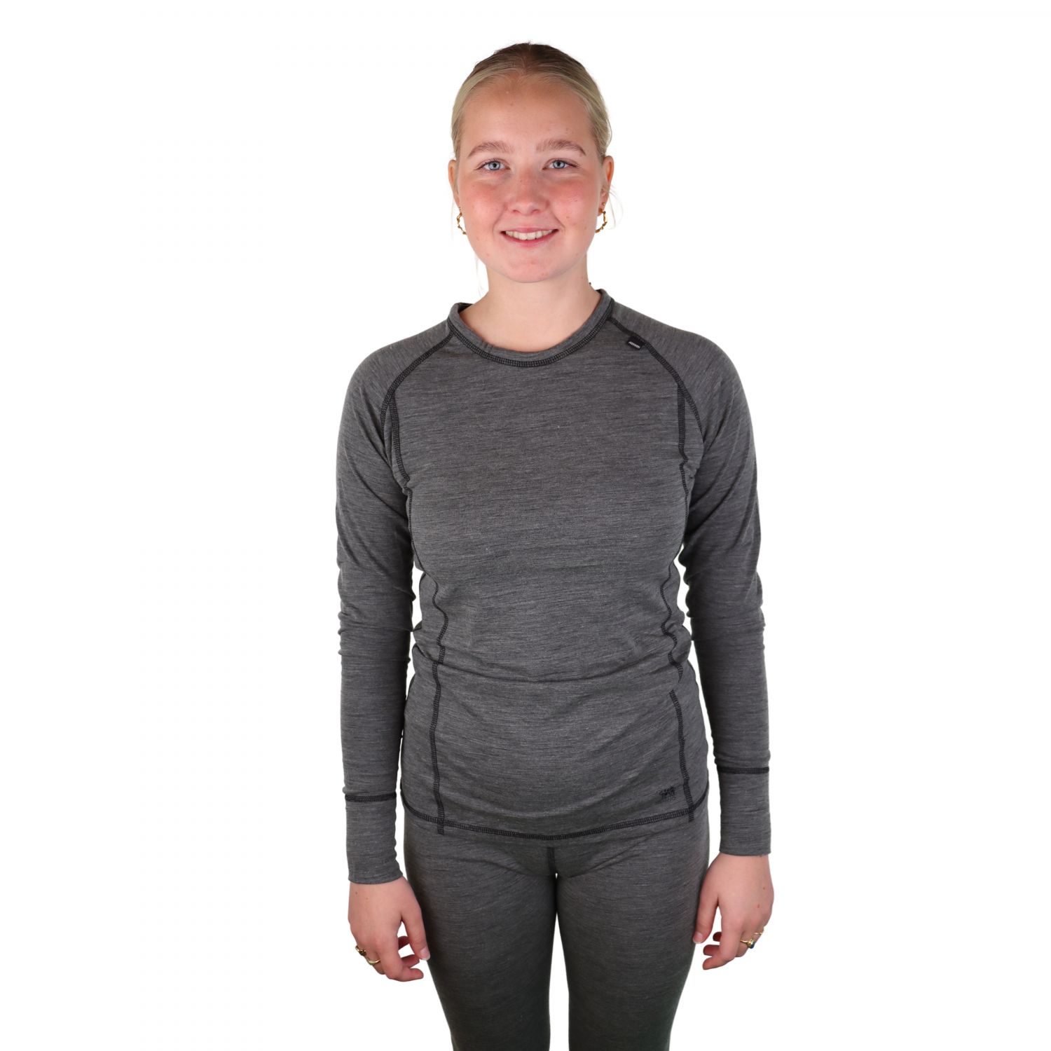 Accezzi Merino, underwear, women, grey melange