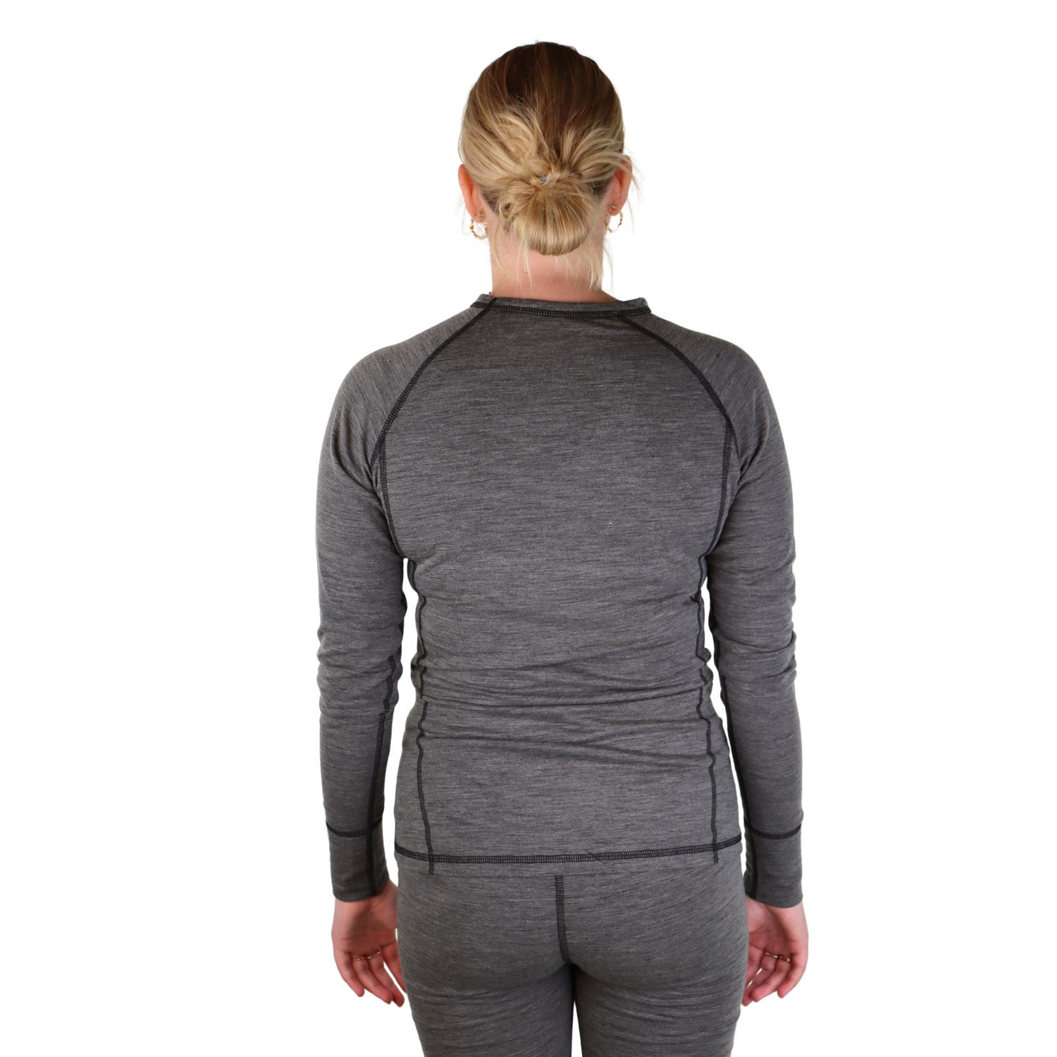 Accezzi Merino, underwear, women, grey melange