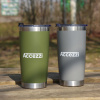Accezzi rozsdamentes acél termoszpohár, 590 ml, szürke