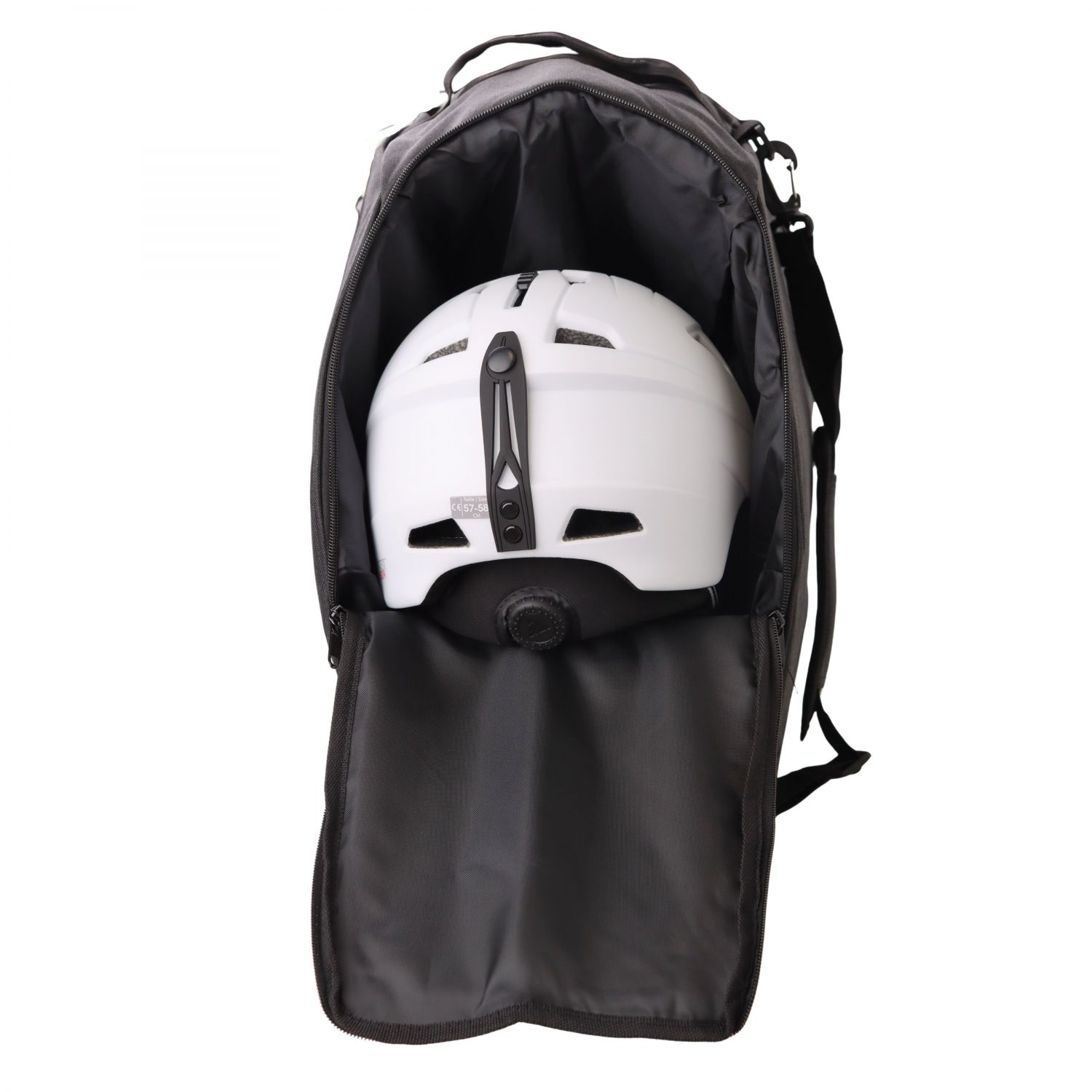 Accezzi sac à chaussures et casque, noir