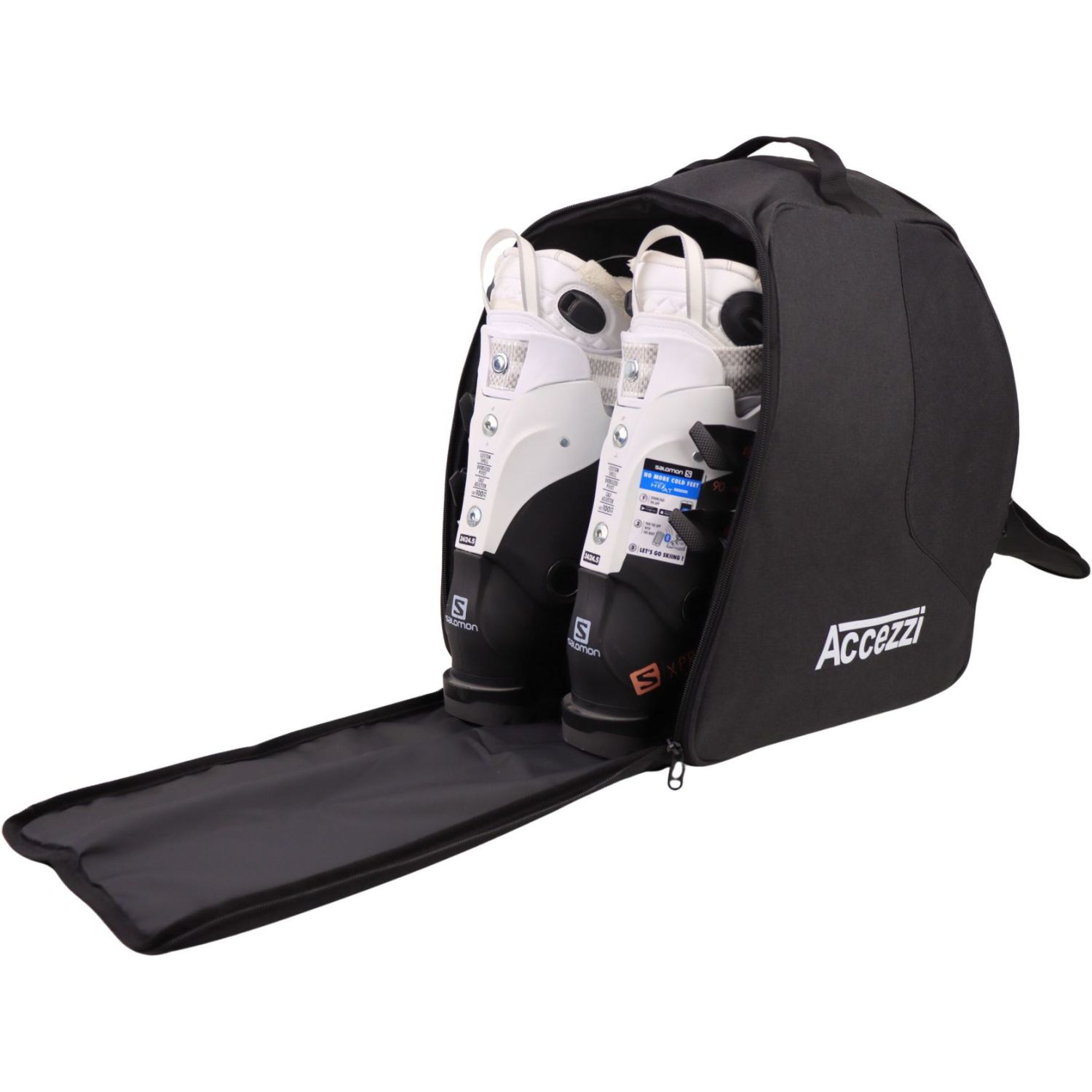 Accezzi sac pentru cizme și cască, negru