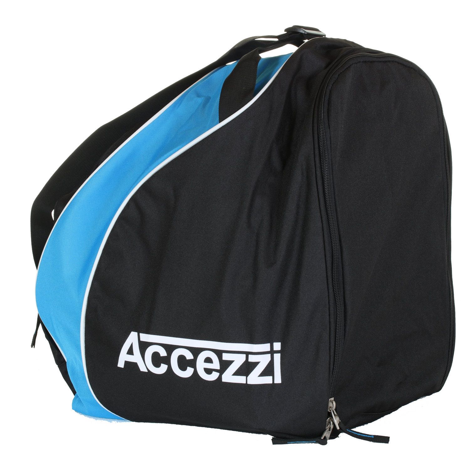 Accezzi Sapporo boot and helmet bag black blue