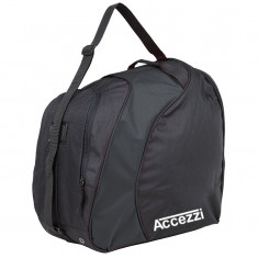 Accezzi Sapporo, boots and helmet bag, black