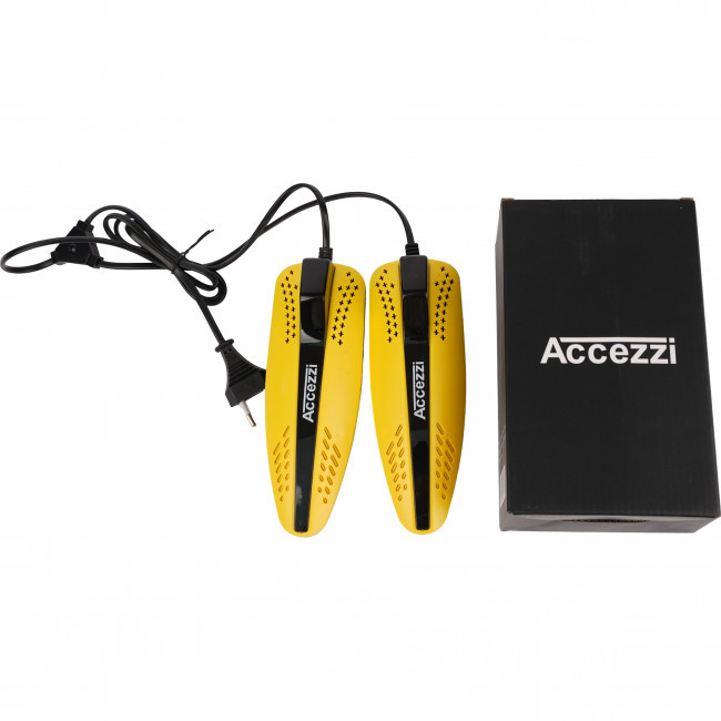 Accezzi Schuh- und Stiefelwärmer, schwarz/gelb