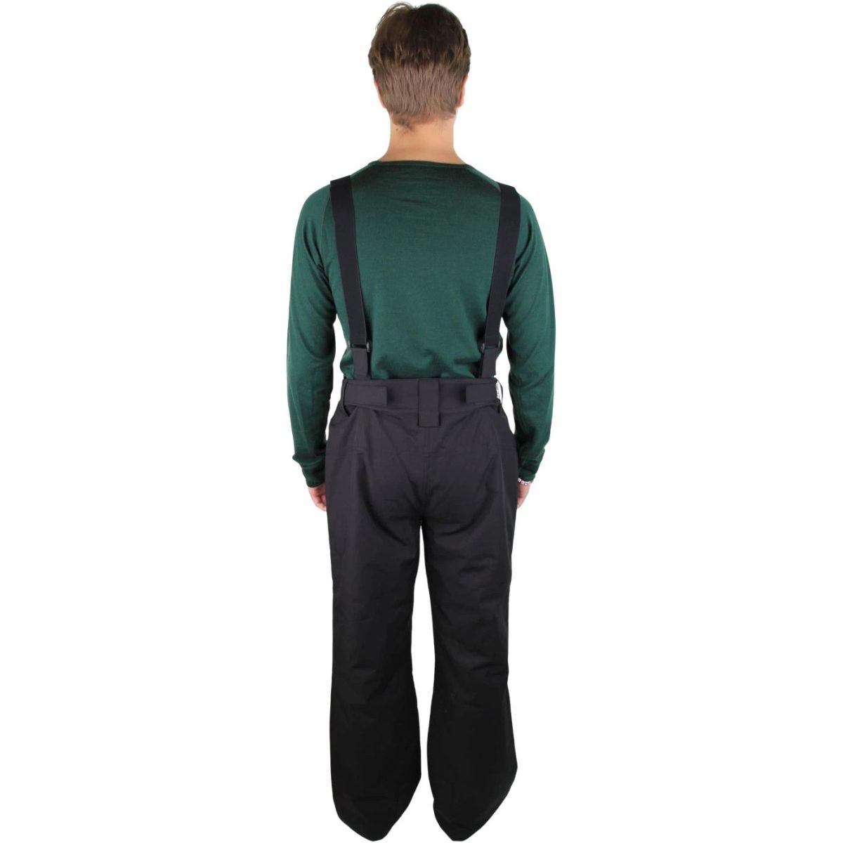 Accezzi skibukser, plus size, herre, sort