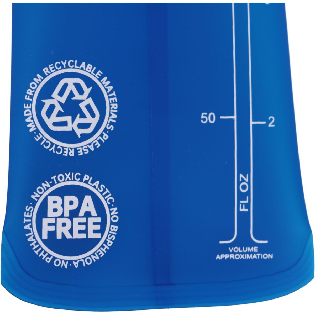 Accezzi Soft Bottle, drikkeflaske, 250 ml, blå