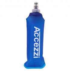 Accezzi Soft Bottle, borraccia, 250 ml, blu