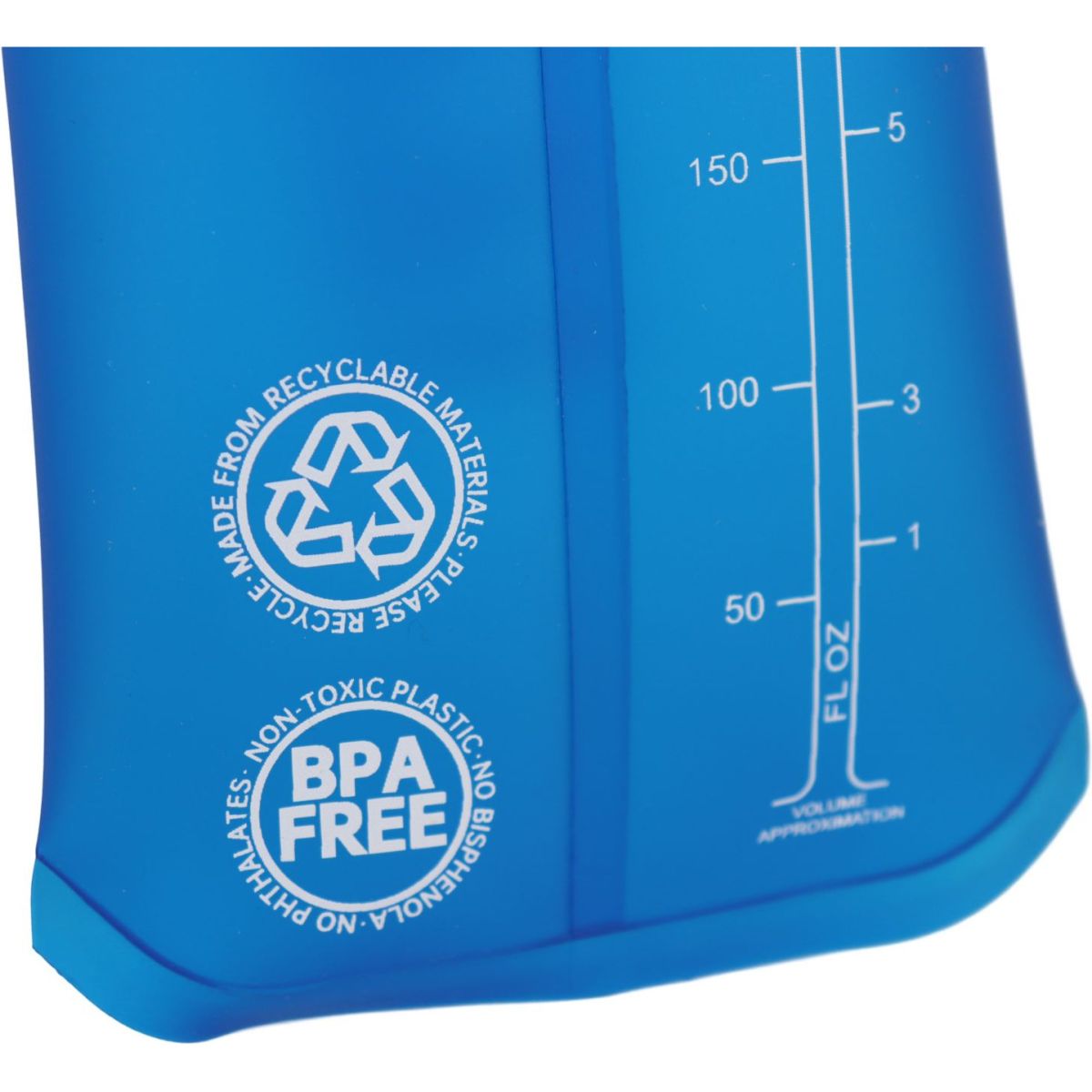 Accezzi Soft Bottle, garrafa para beber, 500 ml, azul