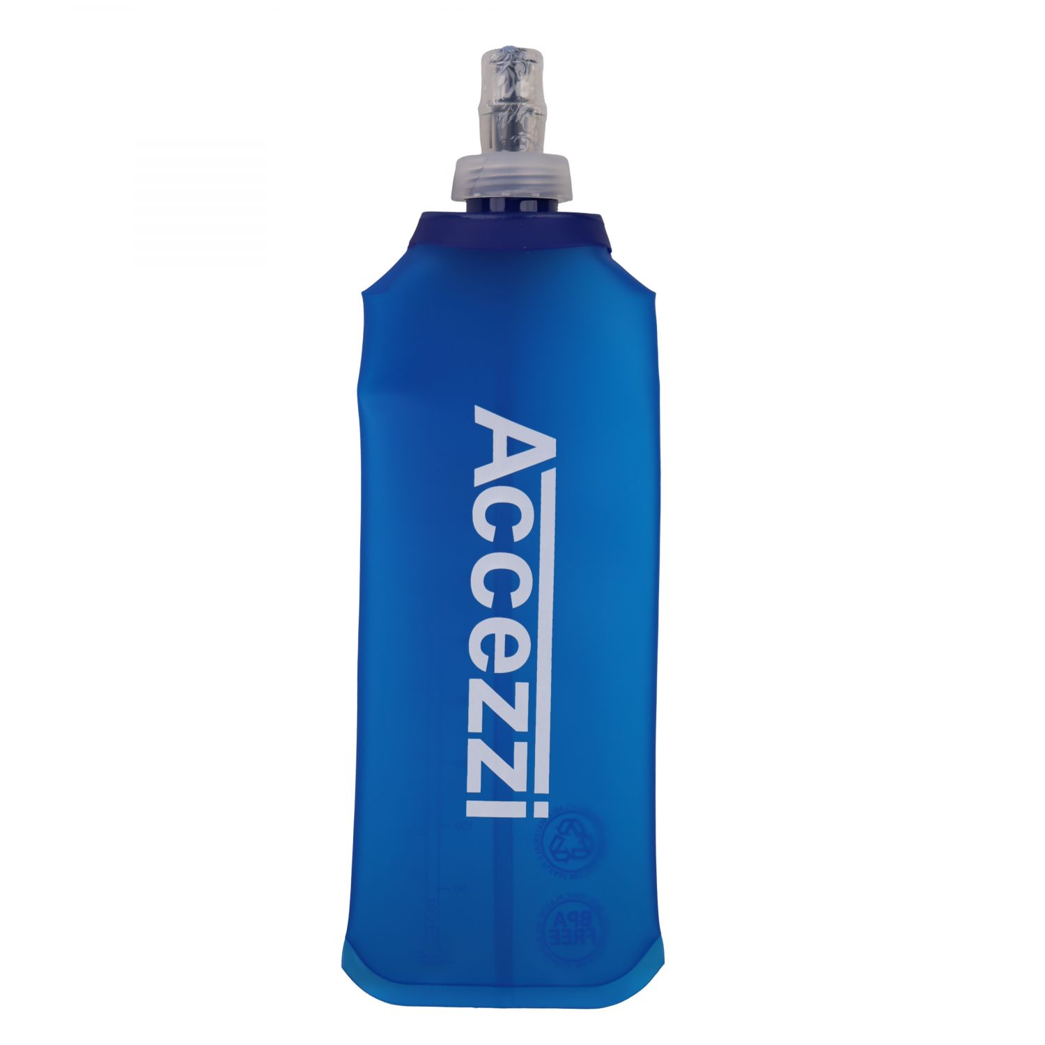 Accezzi Soft Bottle, ivópalack, 500 ml, kék