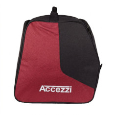 Accezzi Stövel- och Hjälmväska, Svart/Röd