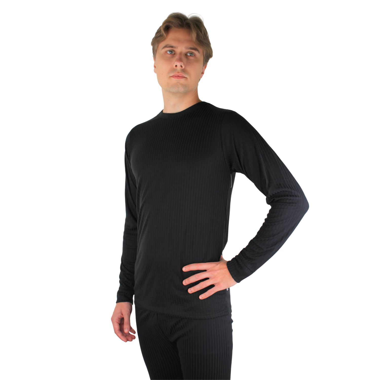 Accezzi thermokleding, heren, zwart