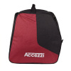 Accezzi Torba na buty i kask, czarna/czerwona