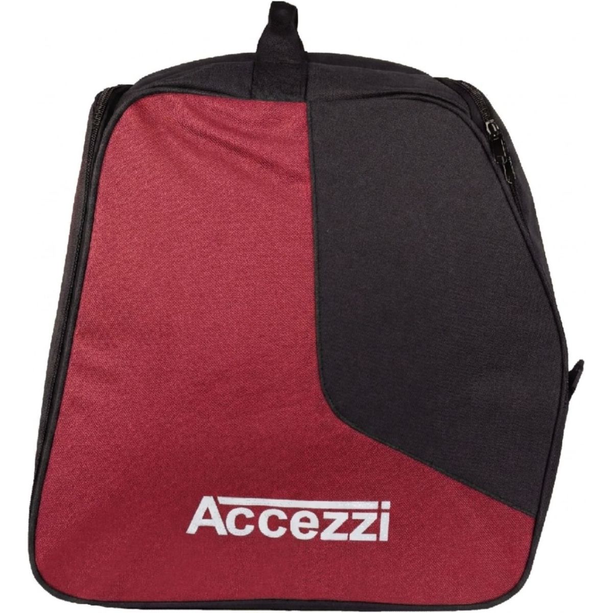 Accezzi Torba na buty i kask, czarna/czerwona