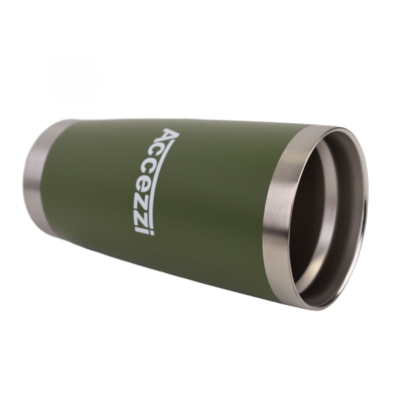Accezzi stainless steel tumbler, 590 ml, dark green