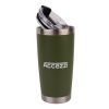 Accezzi stainless steel tumbler, 590 ml, dark green