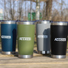 Accezzi stainless steel tumbler, 590 ml, dark green