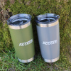 Accezzi stainless steel tumbler, 590 ml, dark green