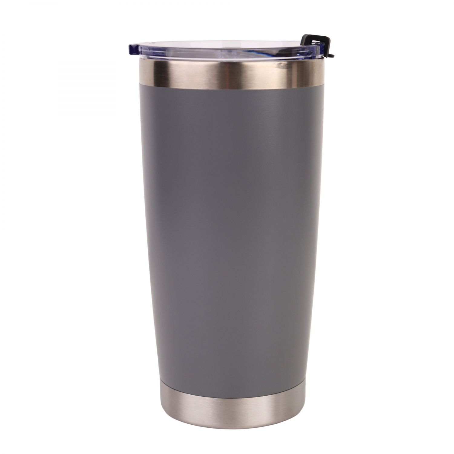 Accezzi 20oz stainless steel tumbler, grey
