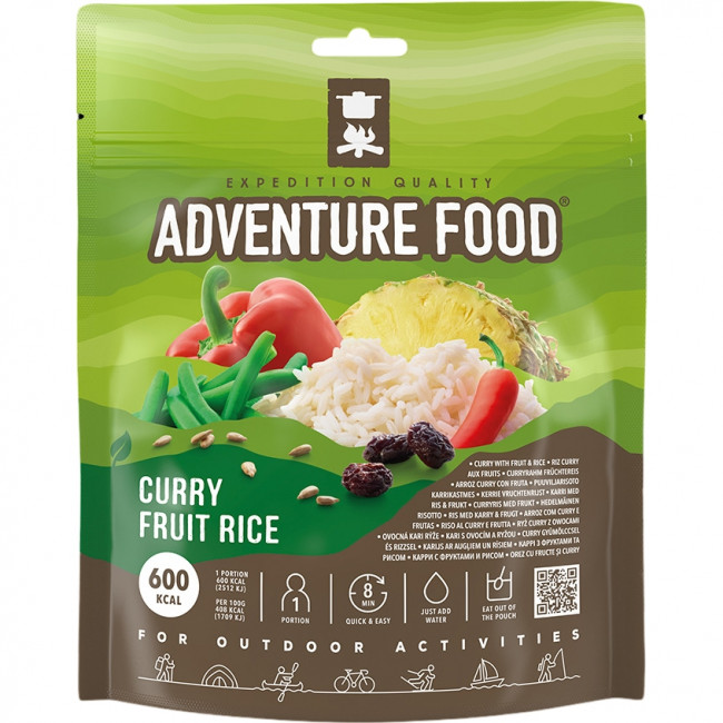 Adventure Food Curry Fruit Rice, alimente liofilizate