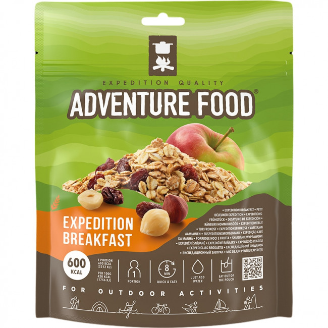 Adventure Food Expedition Breakfast, freeze-dried food