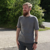Aeonian Merino, camiseta, hombre, gris