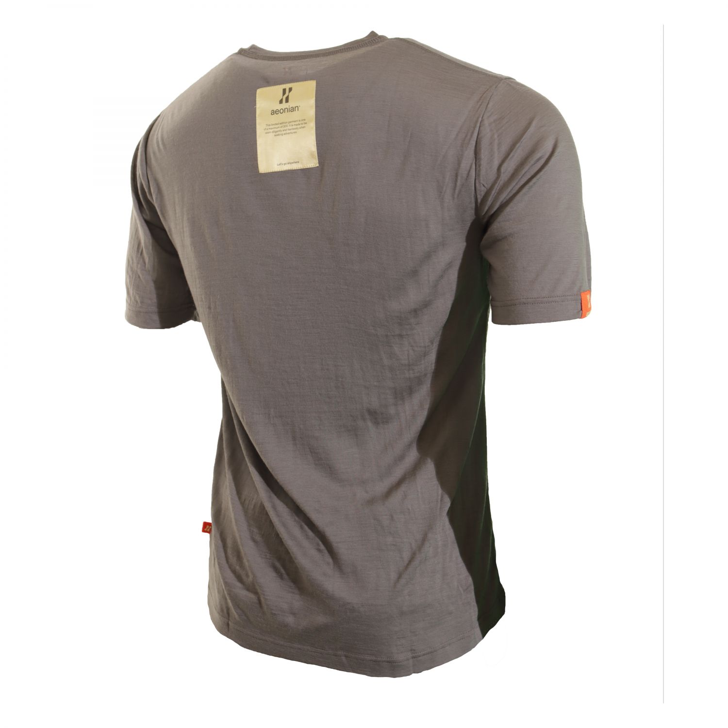 Aeonian Merino, T-Shirt, Herre, Grey