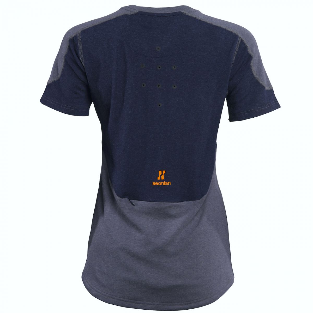 Aeonian the ABISKO, maglia intima da sci da donna, blu scuro/grigio