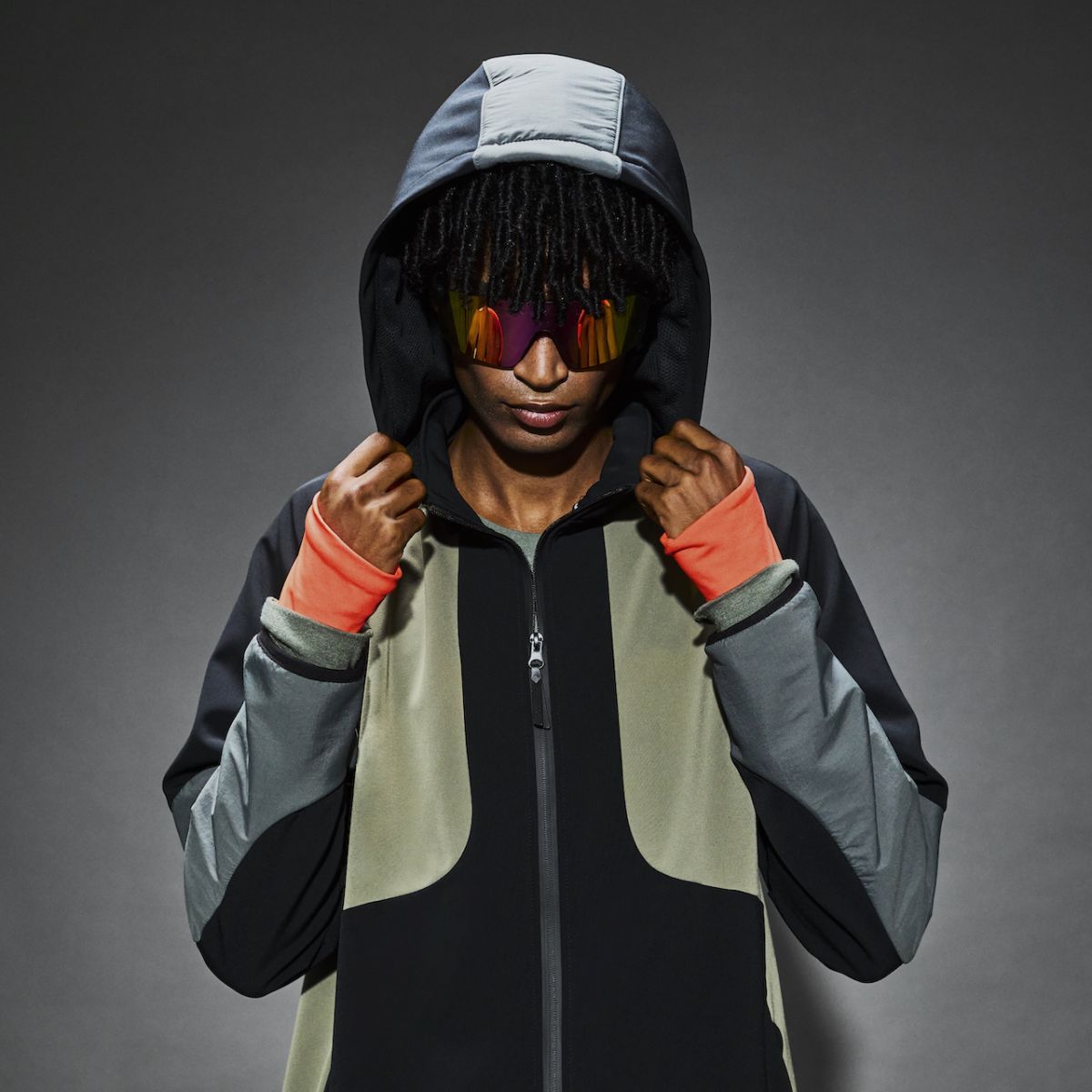 Aeonian the FENIX, giacca softshell, uomo, nero/khaki