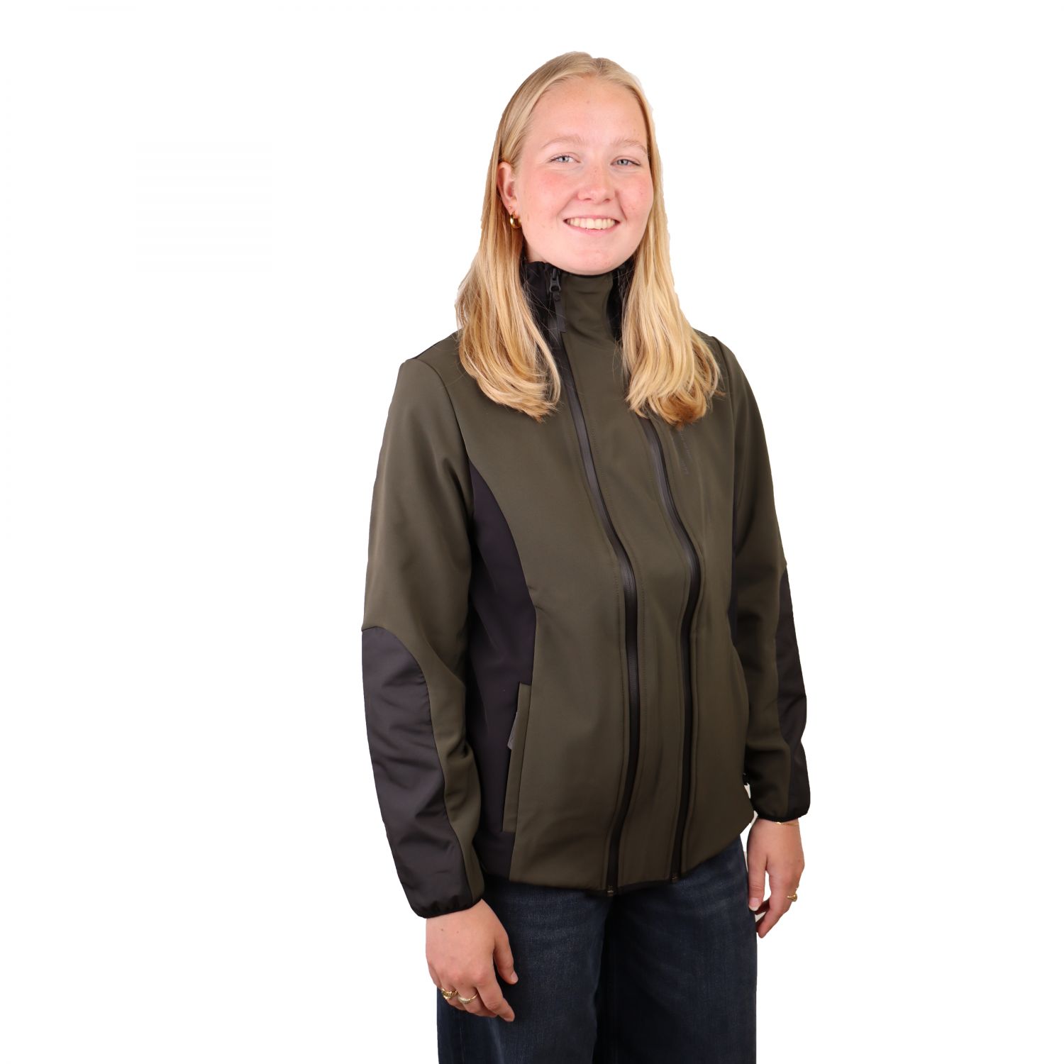 Aeonian the FENIX, softshell jakke, dame, mørkegrøn