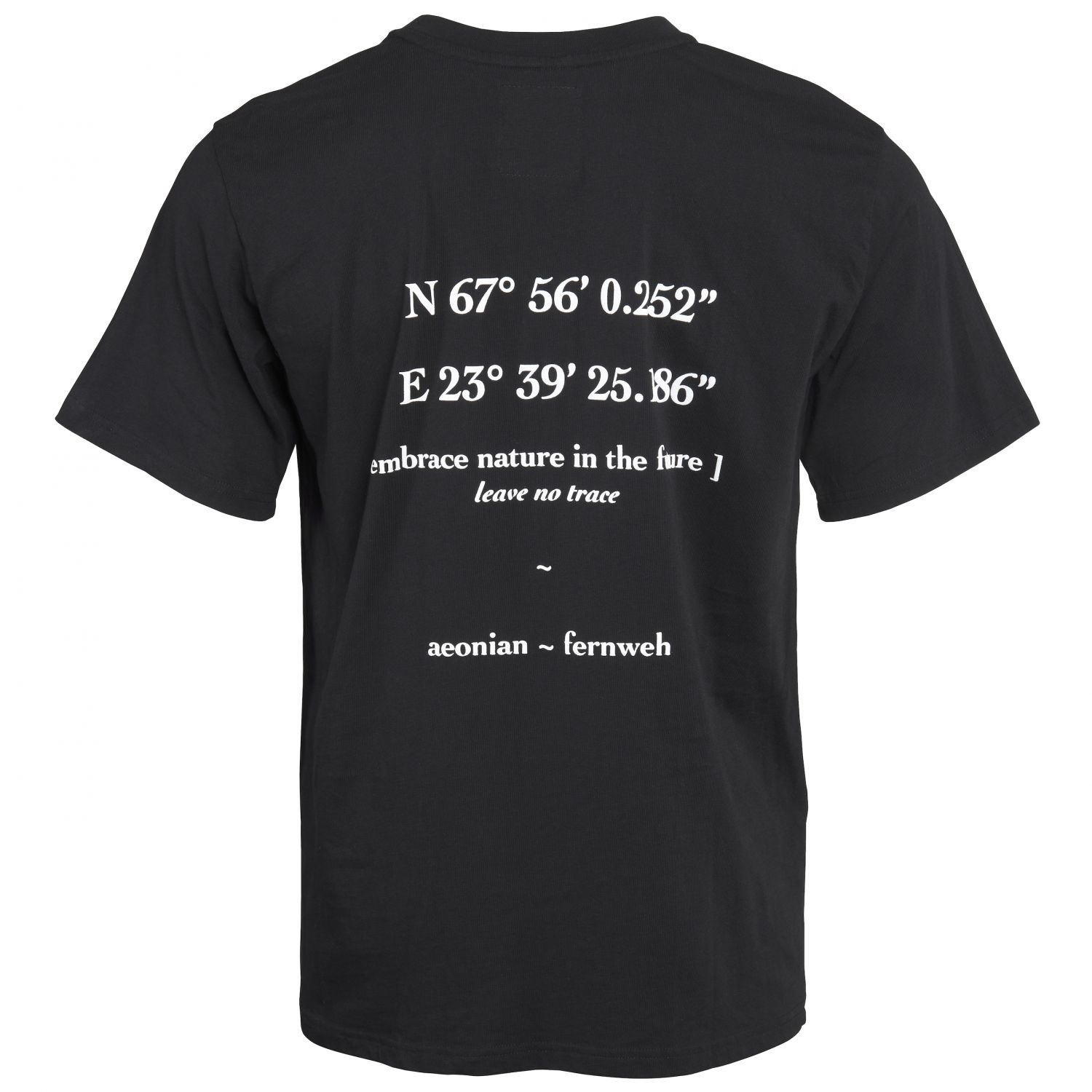 Aeonian the LYNGEN, camiseta, negra