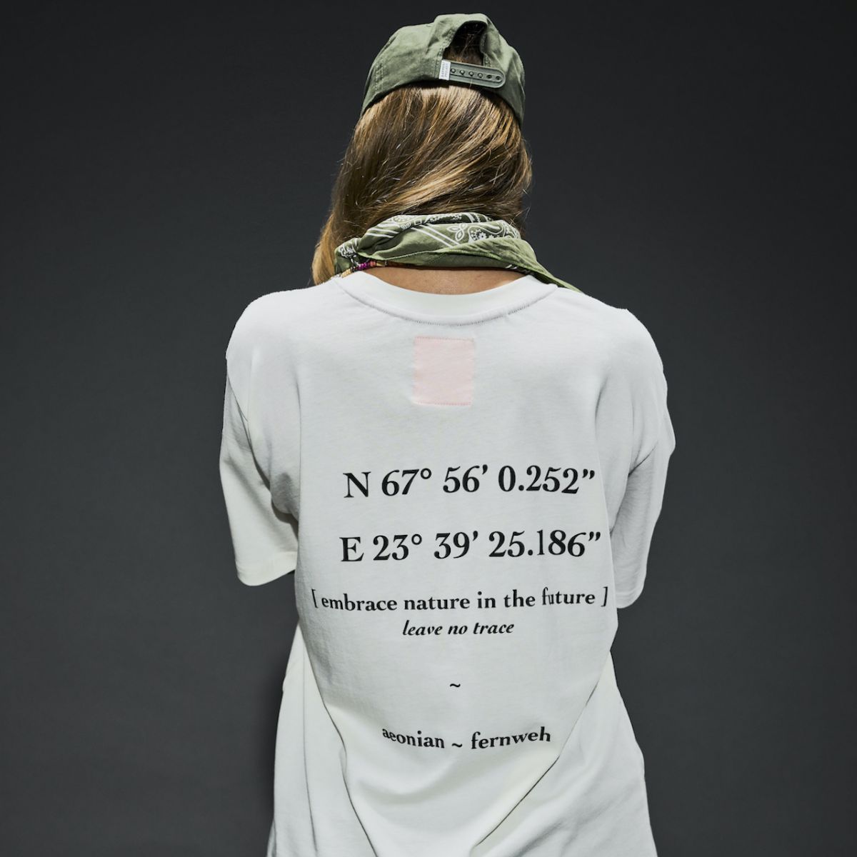 Aeonian the LYNGEN, t-shirt, bianco