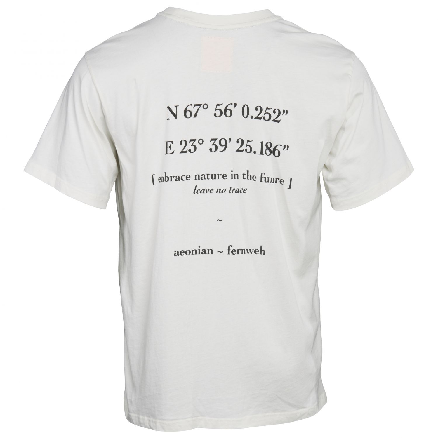 Aeonian the LYNGEN, t-shirt, branco