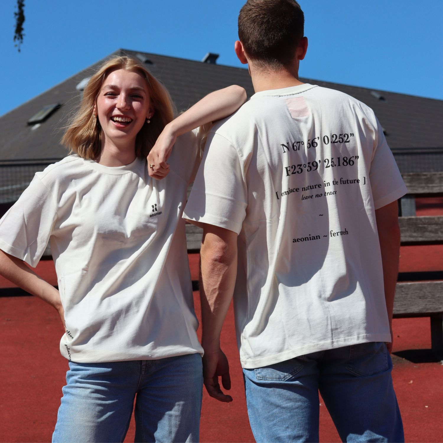 Aeonian the LYNGEN, T-Shirt, weiß
