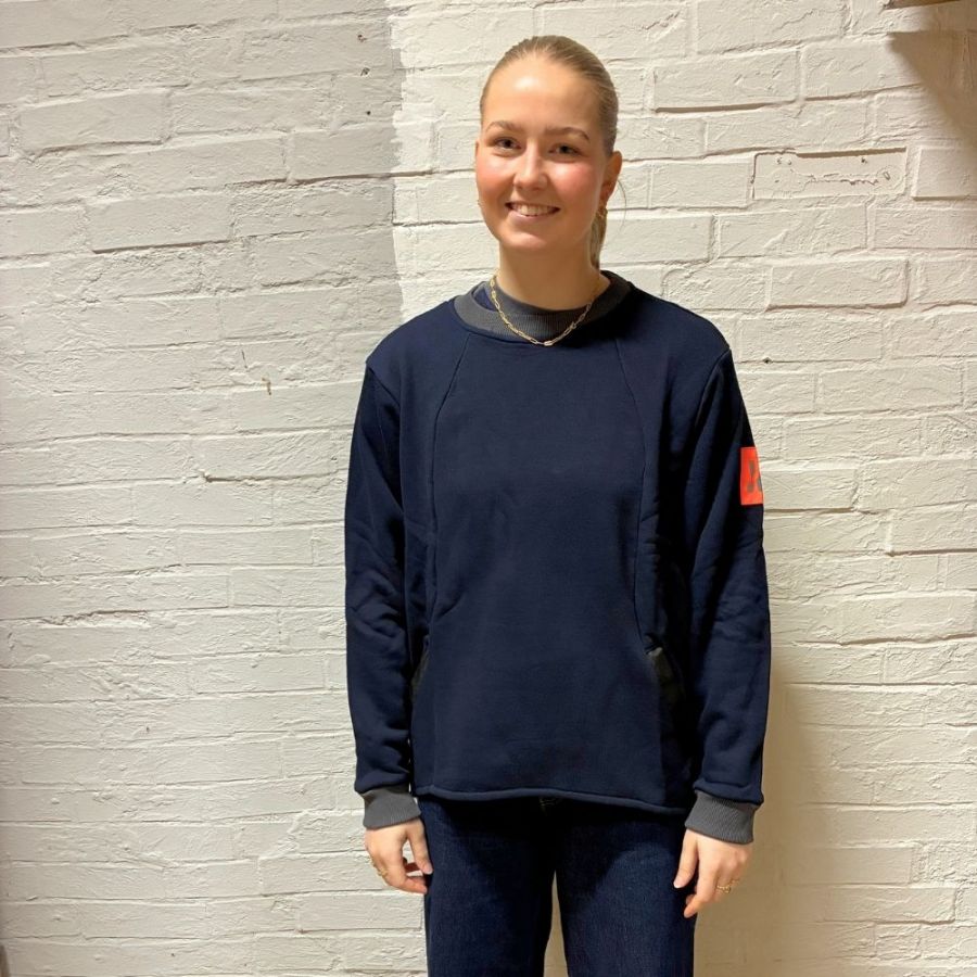 Aeonian the THY, Sweater, Dam, Mörkblå