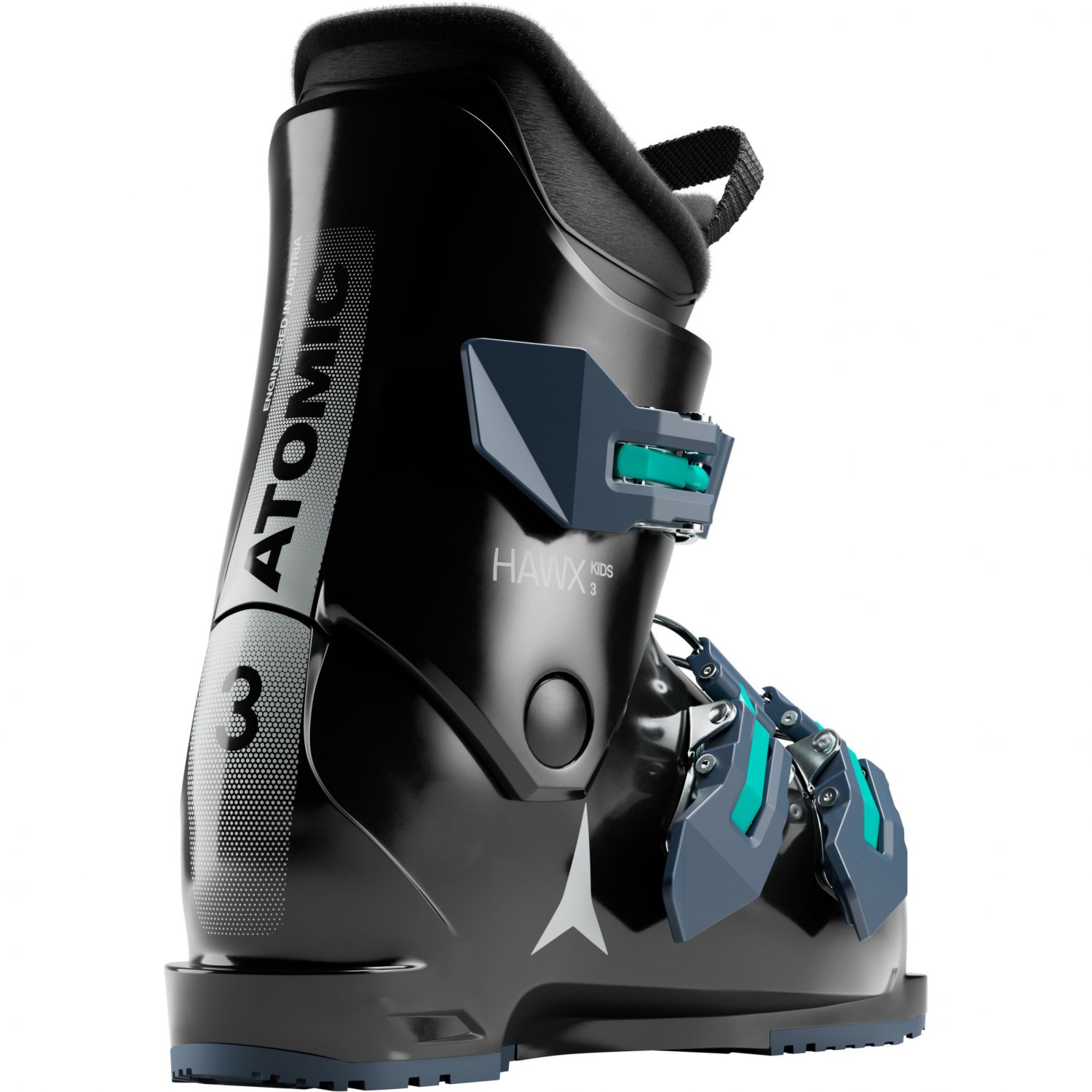 Atomic Hawx Kids 3, chaussures de ski, junior, noir/bleu