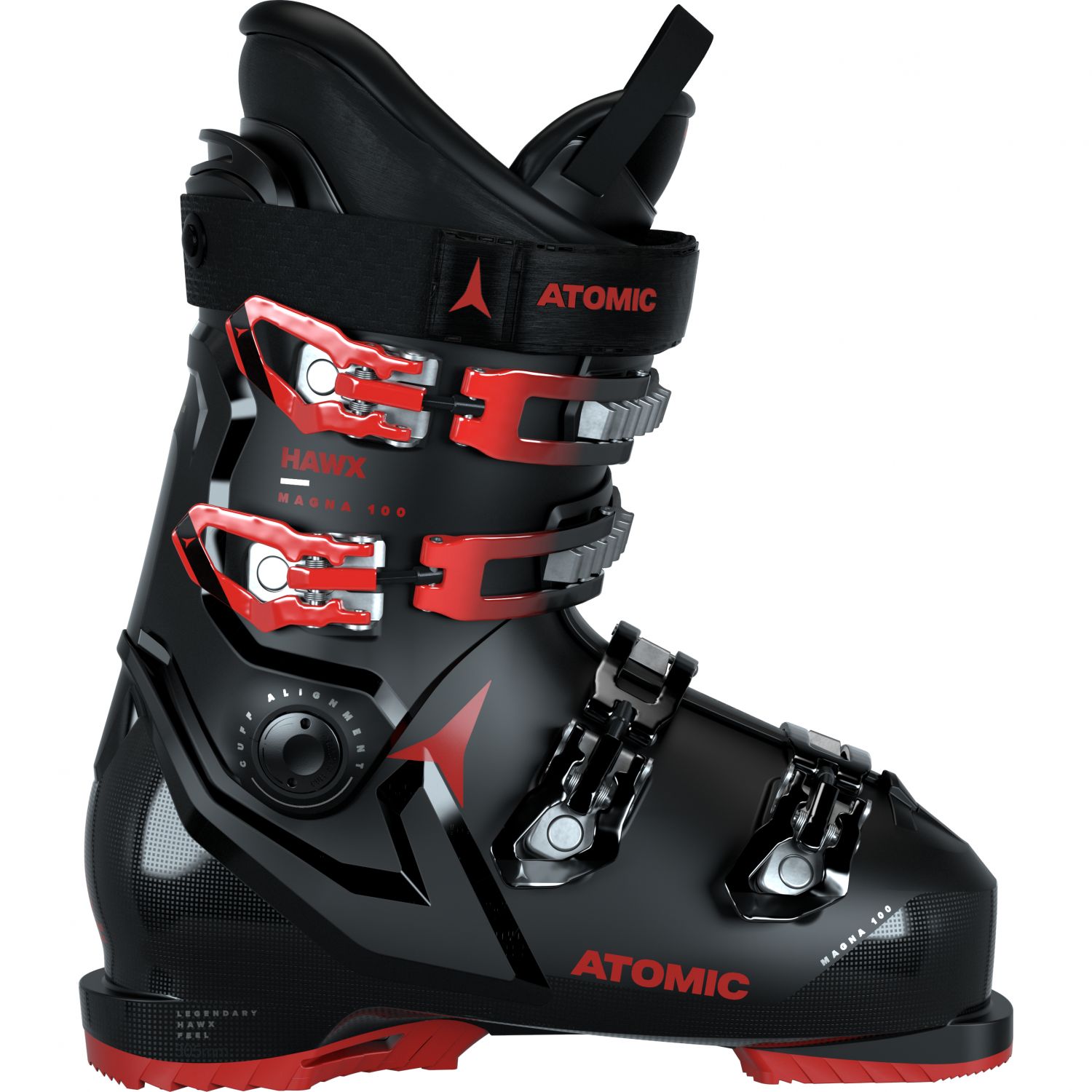 Atomic Hawx Magna 100, Skischuhe, schwarz/rot