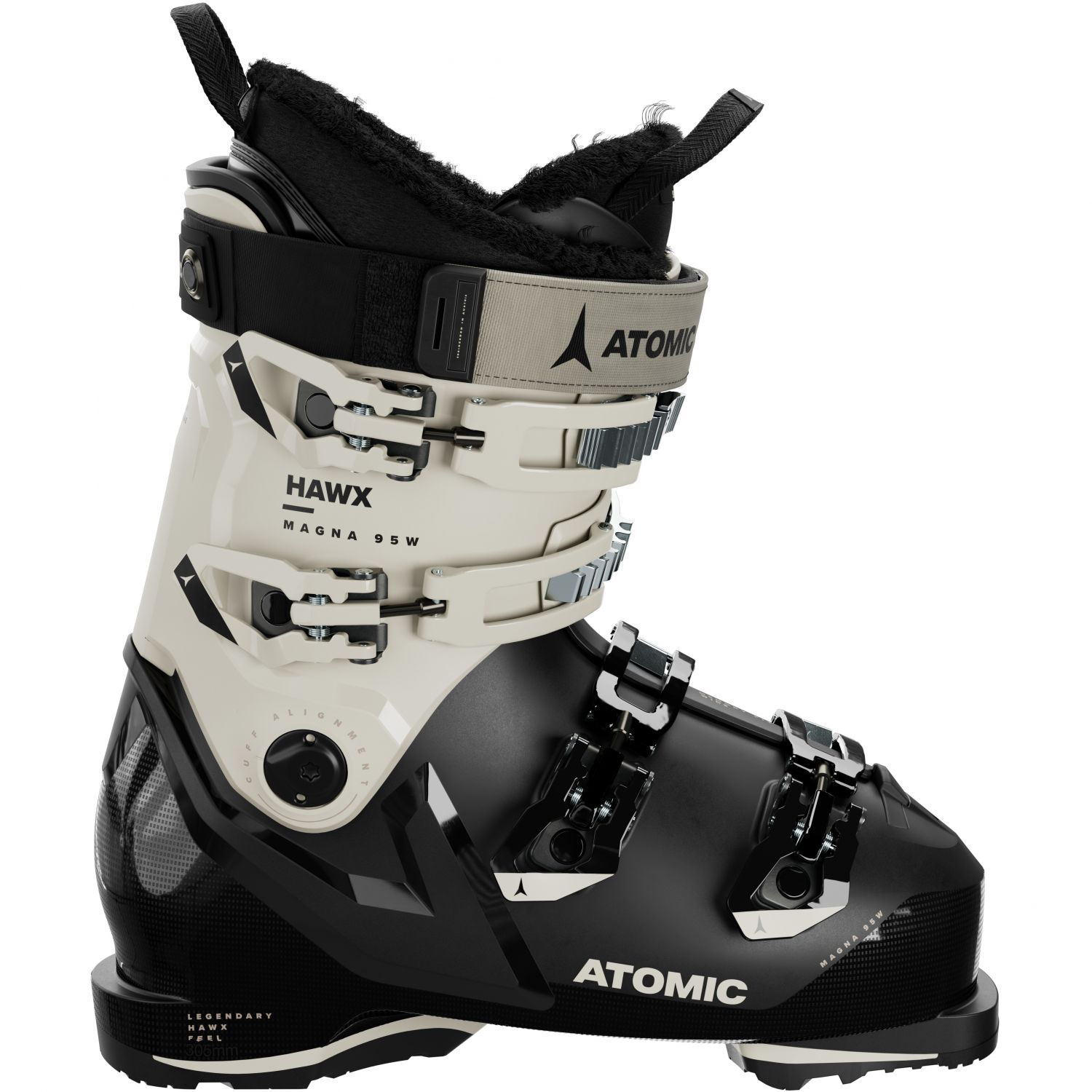 Atomic Hawx Magna 95 W GW, skischoenen , dame, zwart/grijs