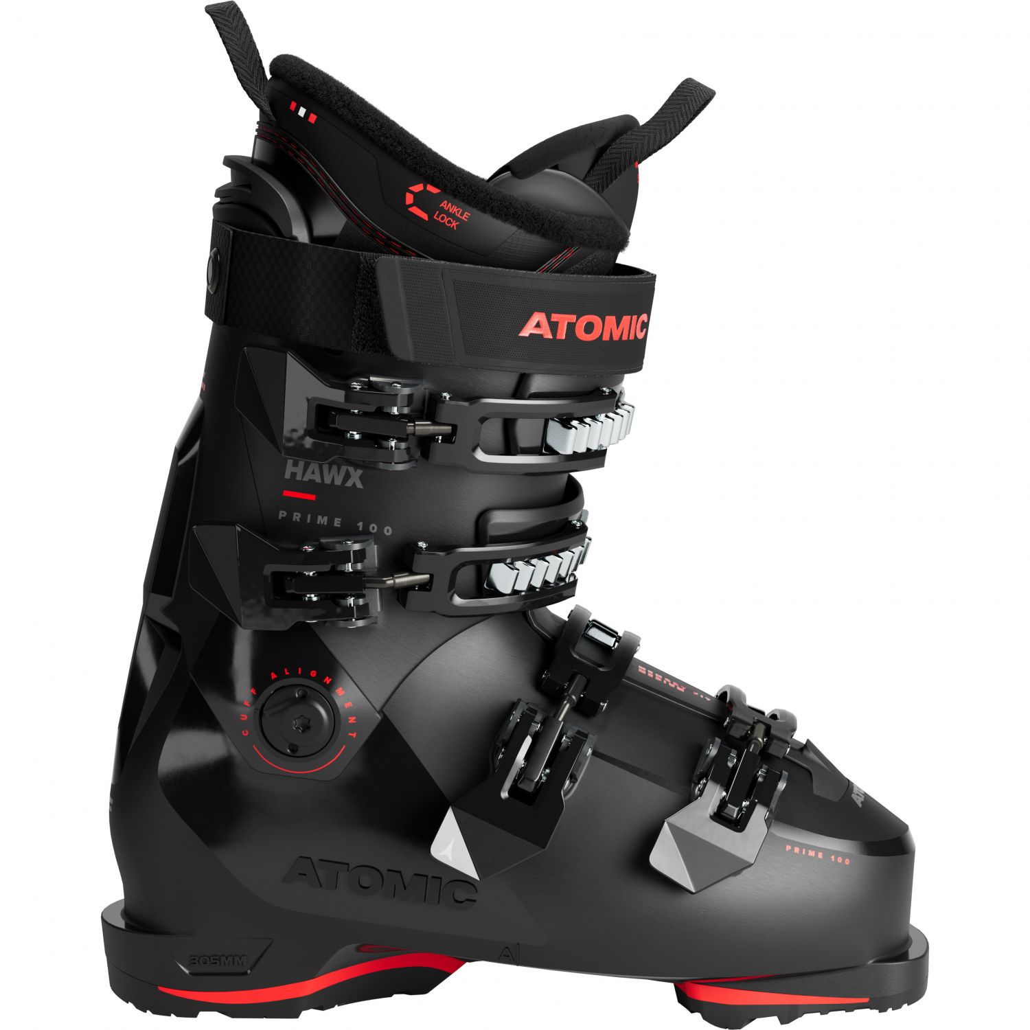 Atomic Hawx Prime 100, Skischuhe, Herren, schwarz