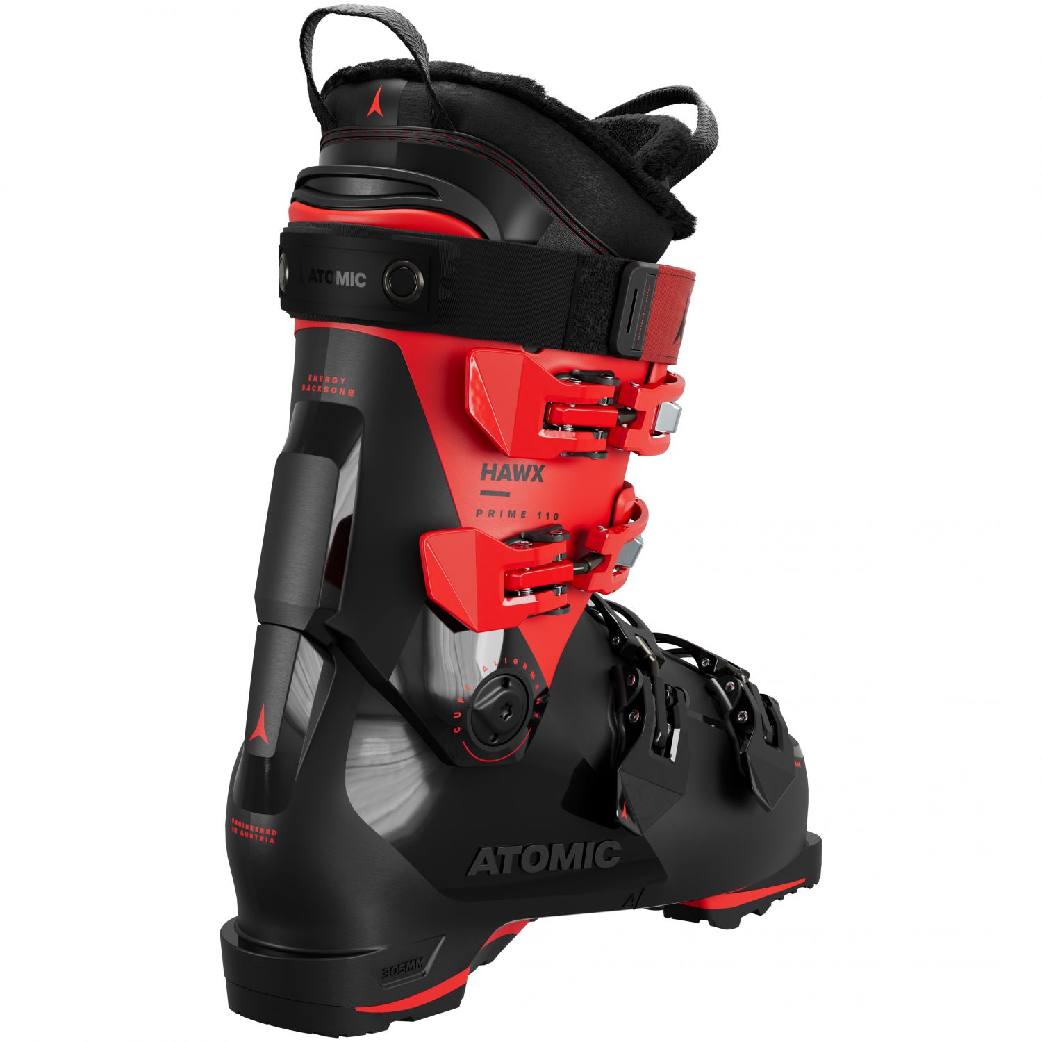 Atomic Hawx Prime 110 GW, skischoenen , meneer, zwart/rood