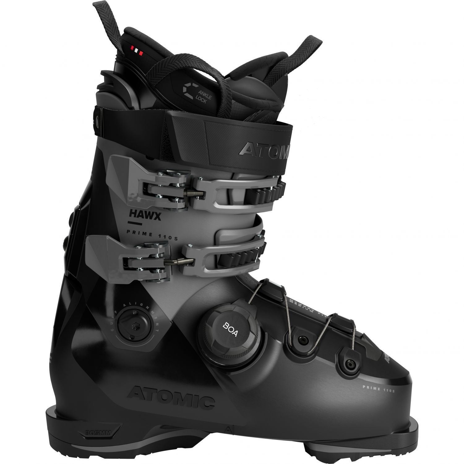 Atomic Hawx Prime 110 S BOA, skistøvler, herre, sort/grå