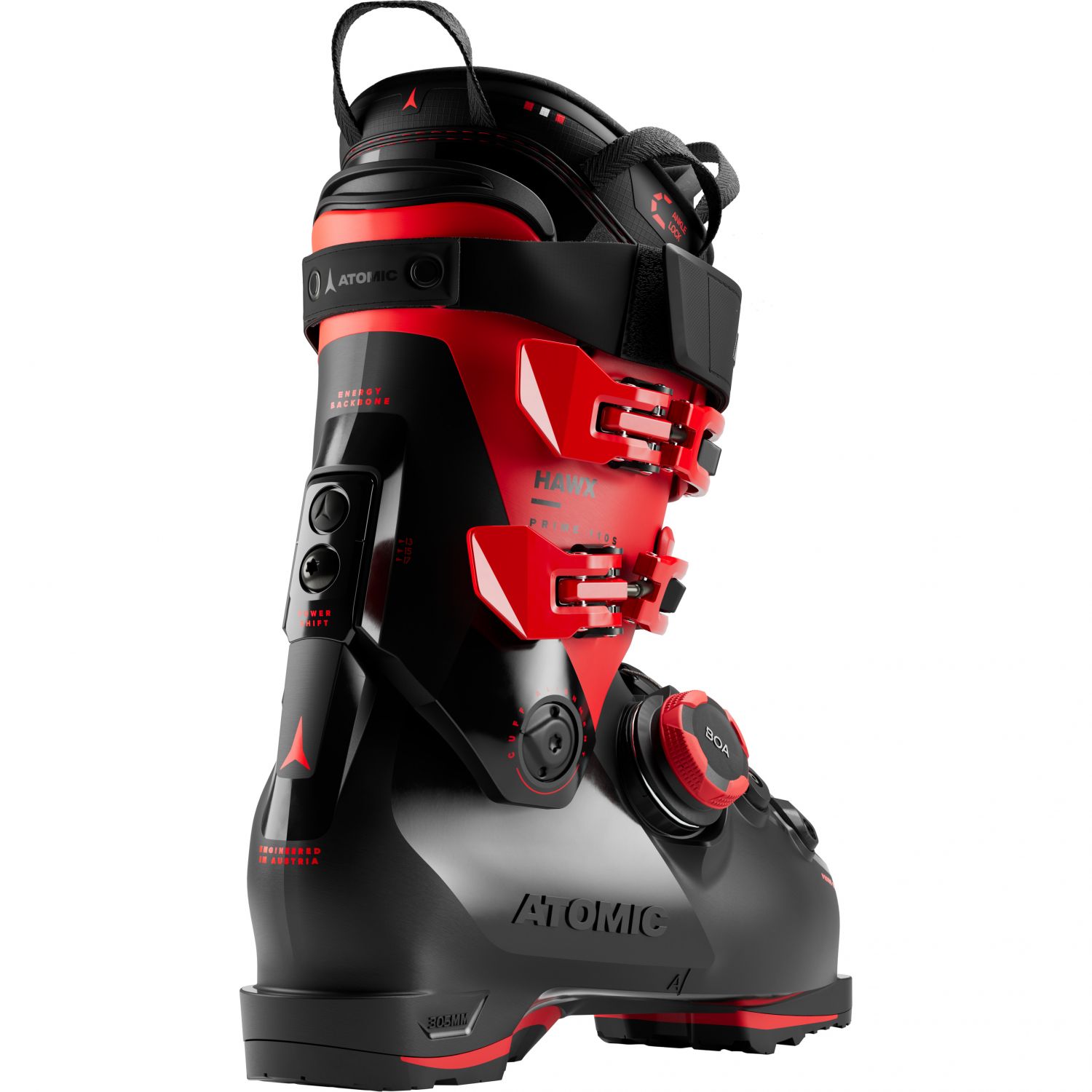 Atomic Hawx Prime 110 S BOA, skistøvler, herre, sort/rød