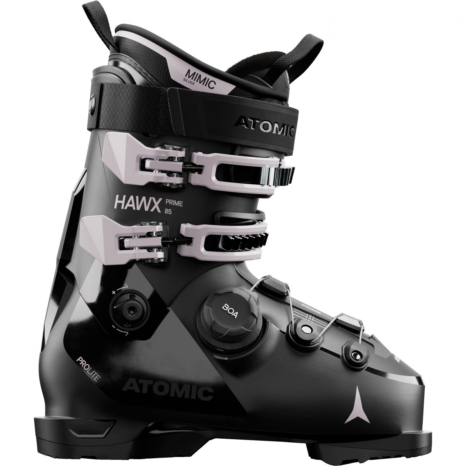 Atomic Hawx prime 85 BOA, botas de esquí, mujer, negro