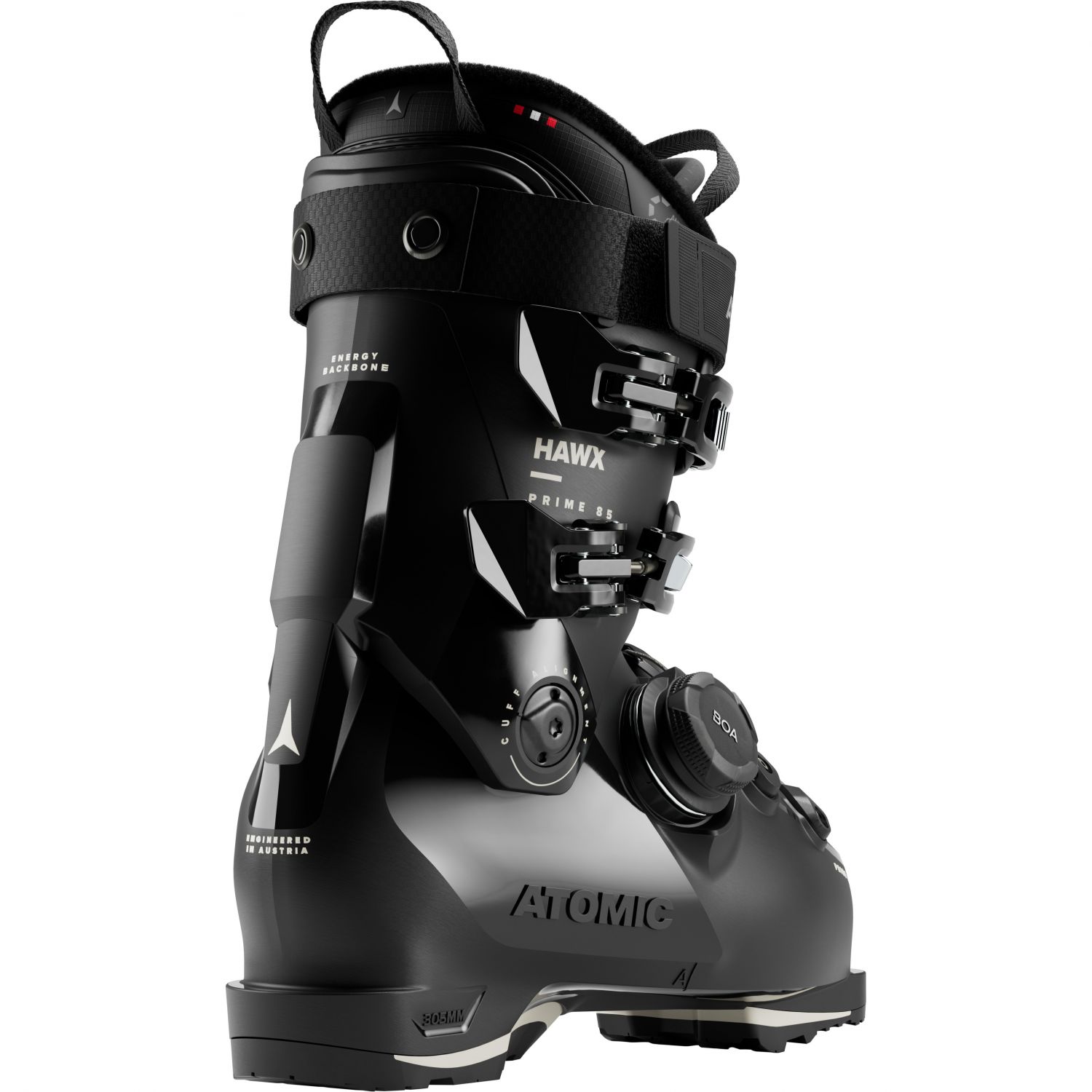 Atomic Hawx Prime 85 BOA, monot, naiset, musta