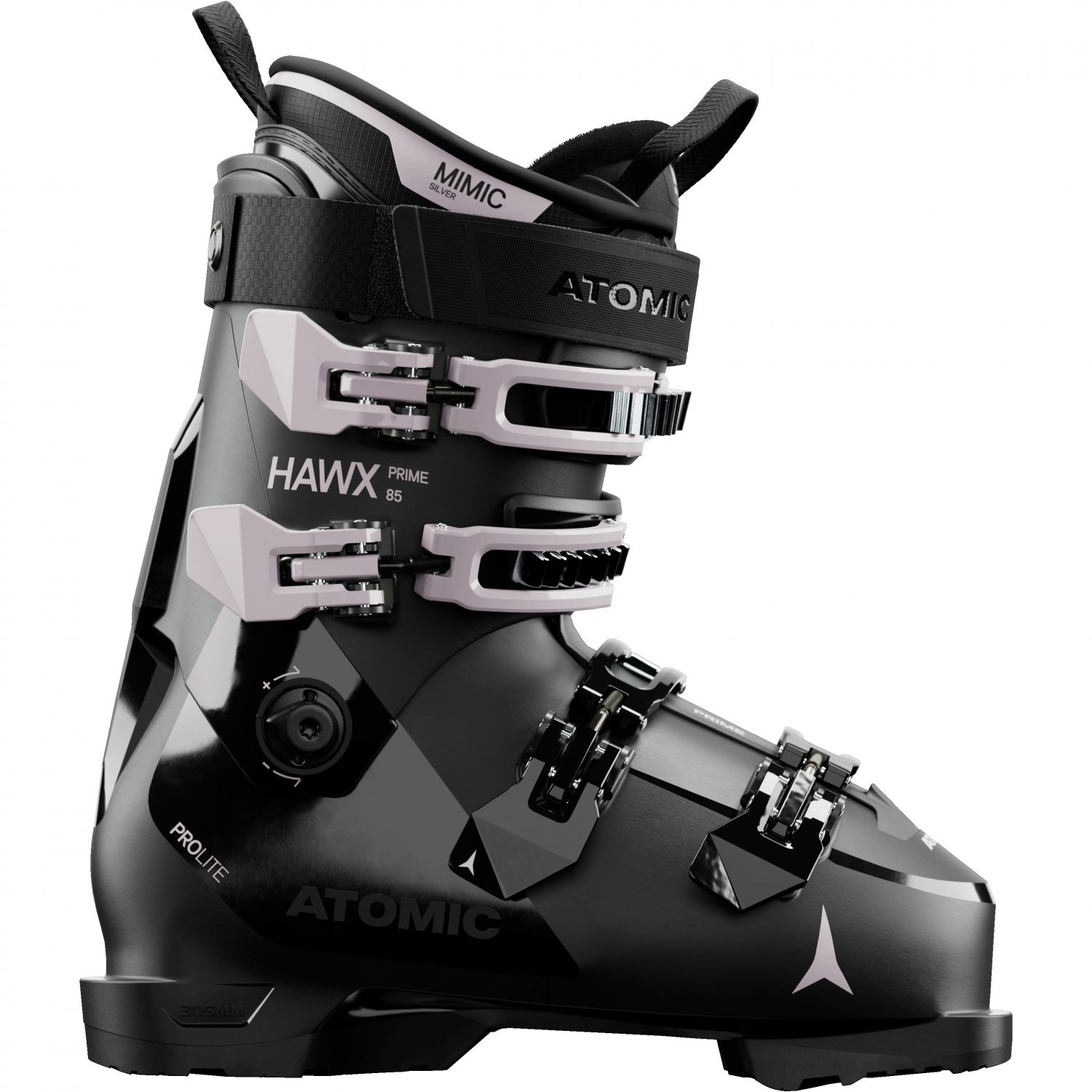 Atomic Hawx prime 85, botas de esquí, mujer, negro