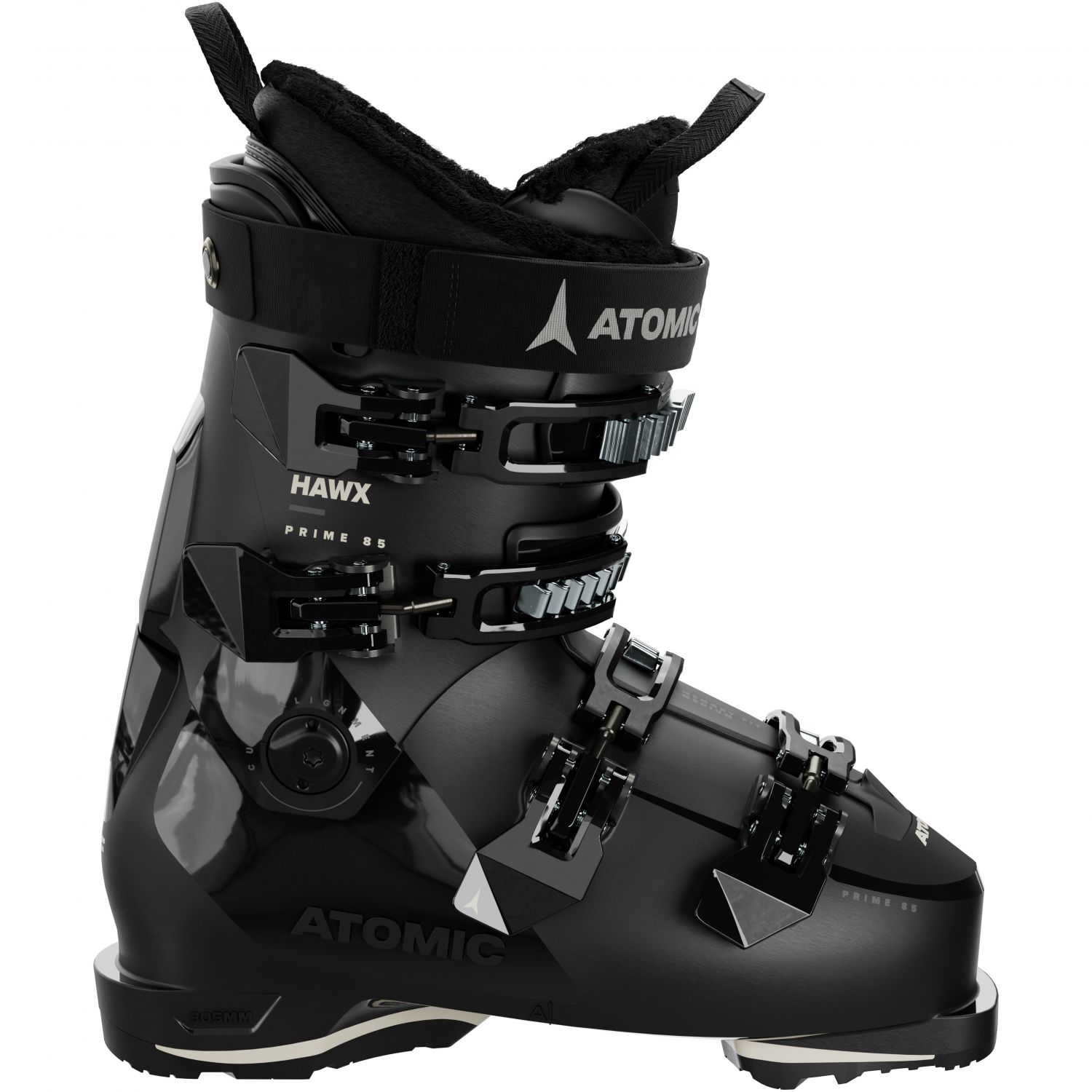 Atomic Hawx Prime 85 W GW, chaussures de ski, femmes, noir/gris