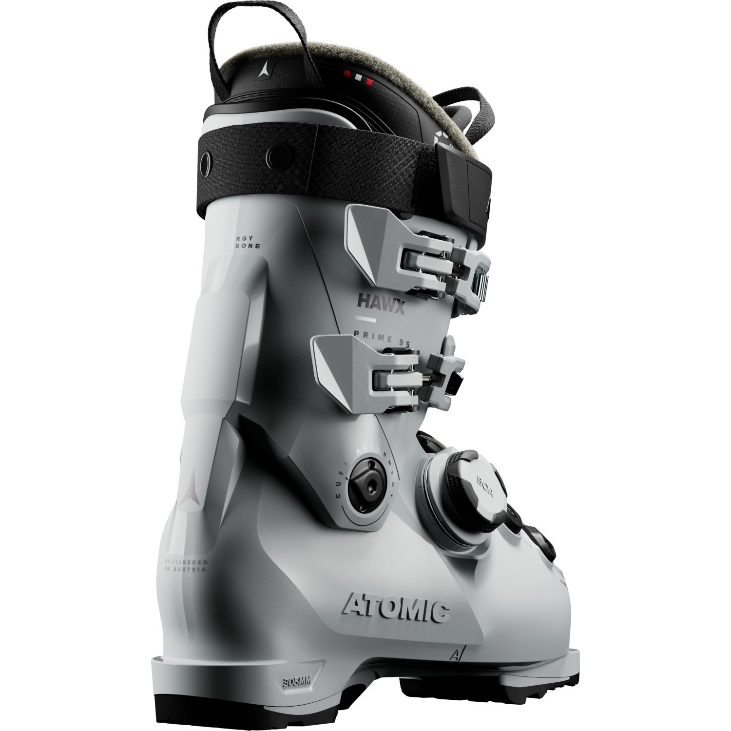 Atomic Hawx Prime 95 BOA, monot, naiset, vaaleanharmaa