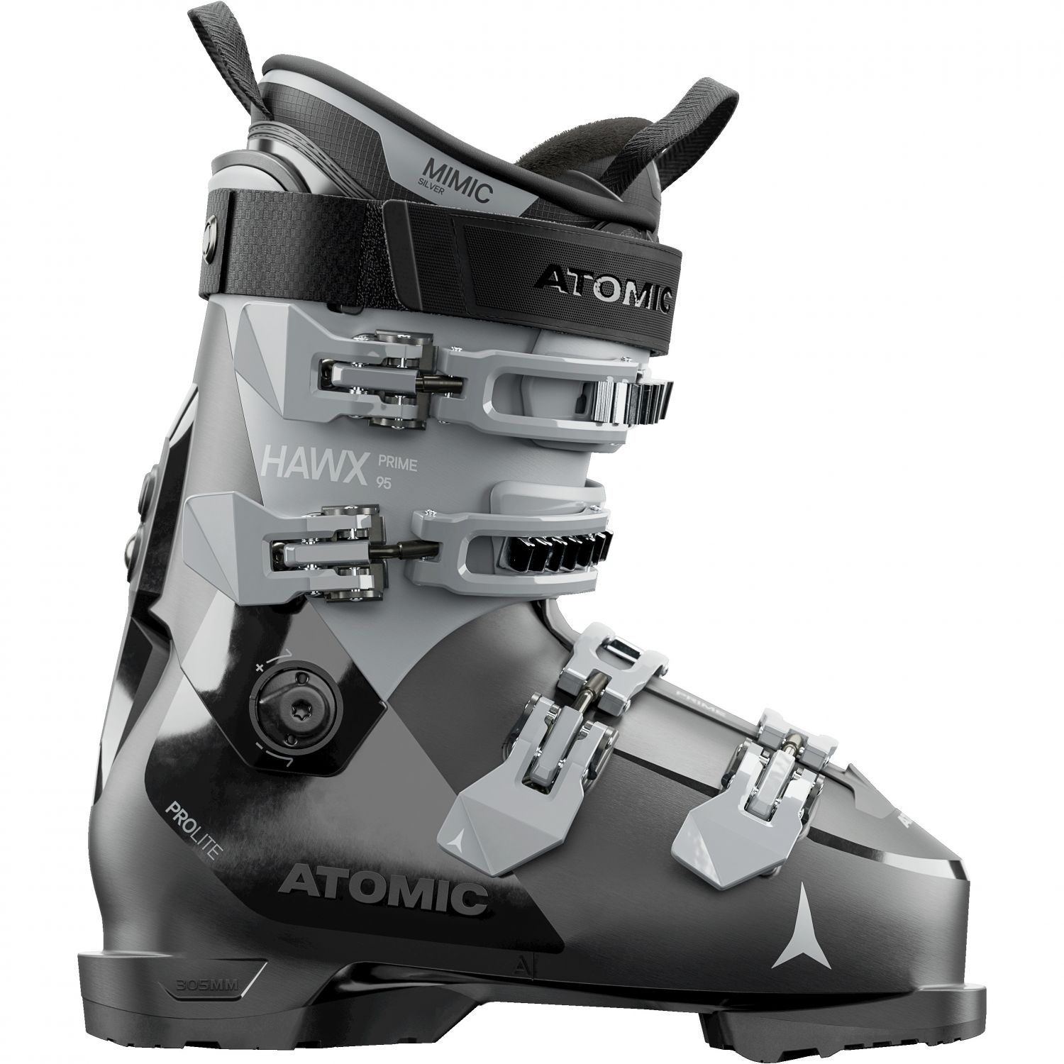 Atomic Hawx Prime 95, buty narciarskie, damskie, czarne/szare