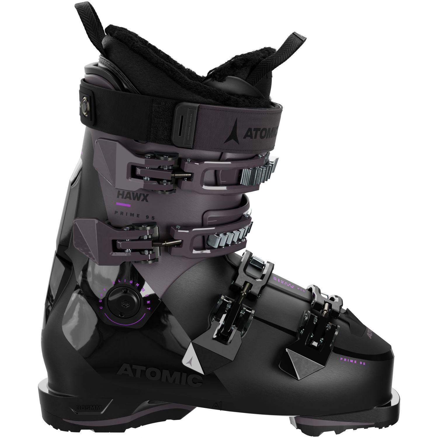 Atomic Hawx Prime 95 W GW, chaussures de ski, femmes, noir