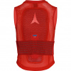 Atomic Live Shield Amid Lite Vest, Ryggplate, Junior, Red
