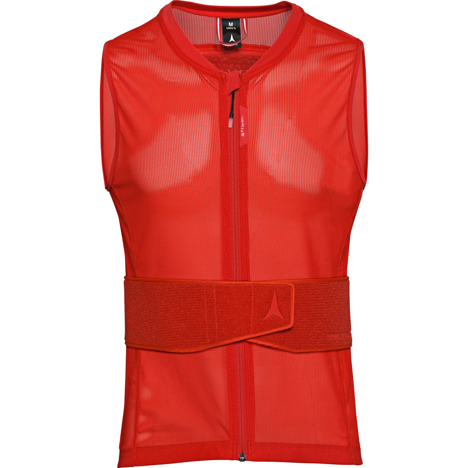 Atomic Live Shield Amid Lite Vest, rygskjold, herre, rød